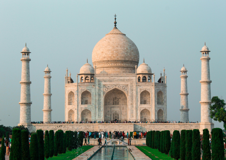 Taj Mahal front view 