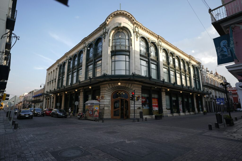 City center in Puebla, Mexico