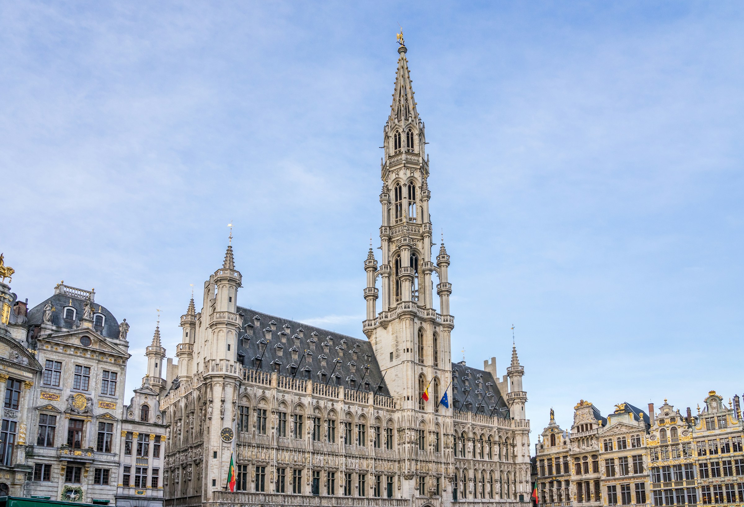 View of the Grand Place in Brussels